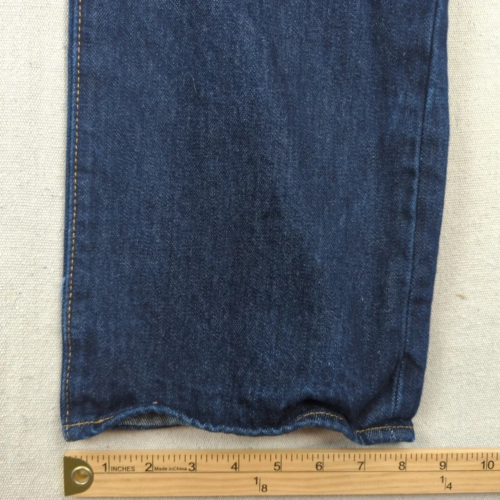 Levis 501 Jeans Mens 36x34 Blue Button Fly Classic‎ American Western Dark Wash